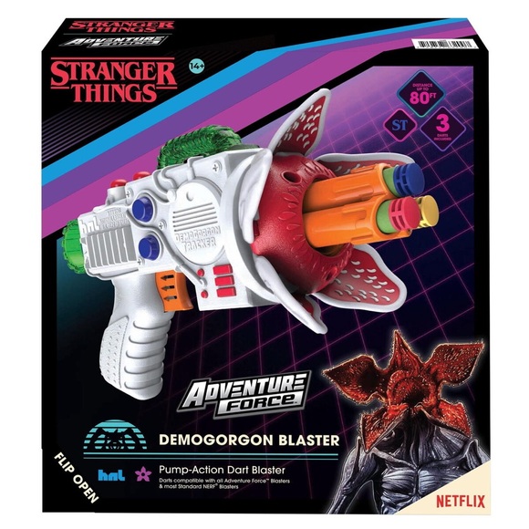 Adventure Force Other - HOST PICK 🥳🥳🎉Stranger Things Demogorgon Blaster - White and Red